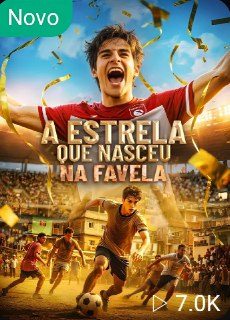 Capa da minisserie A Estrela que Nasceu na Favela