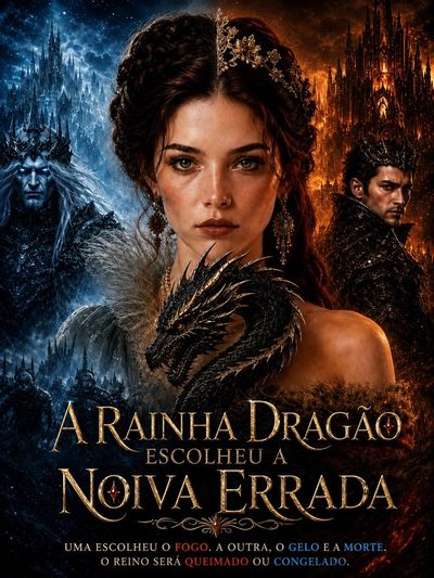 Capa da minisserie A Rainha Dragão Escolheu a Noiva Errada