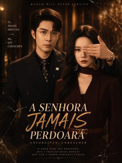 Capa da minisserie A Senhora Jamais Perdoará a Senhora Nunca Vai Perdoar a Senhora Jamais Perdoará o Marido a Senhora Nunca Vai Perdoar