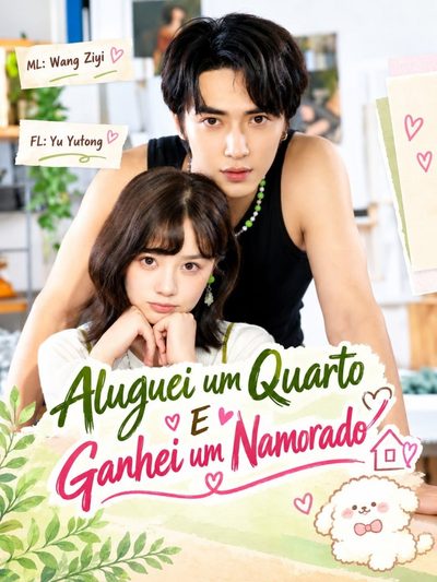Capa da minisserie Aluguei Um Quarto e Ganhei Um Namorado