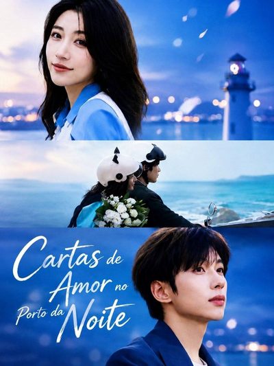 Capa da minisserie Cartas de Amor no Porto da Noite Night Harbor Love Letter