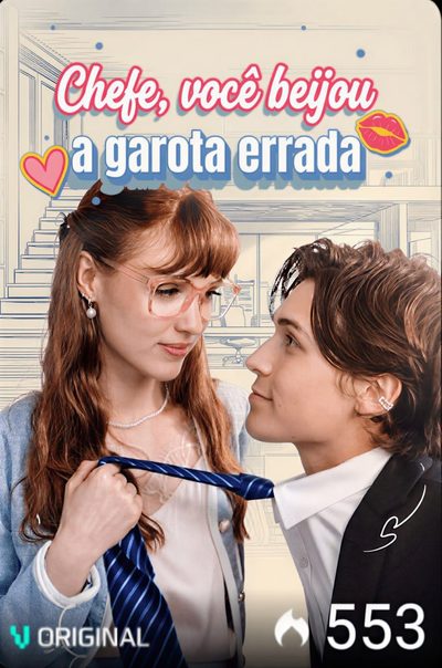 Capa da minisserie Chefe Você Beijou a Garota Errada