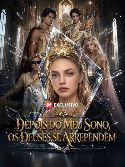 Capa da minisserie Depois do Meu Sono, os Deuses Se Arrependem