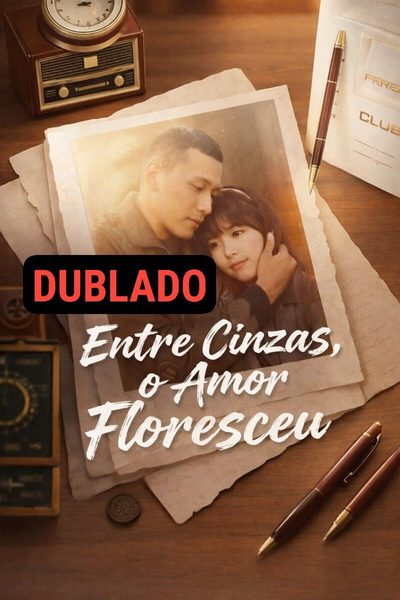 Capa da minisserie Entre Cinzas, o Amor Floresceu