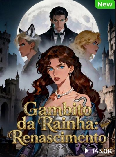 Capa da minisserie Gambito da Rainha Renascimento