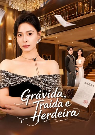 Capa da minisserie Grávida Traída e Herdeira