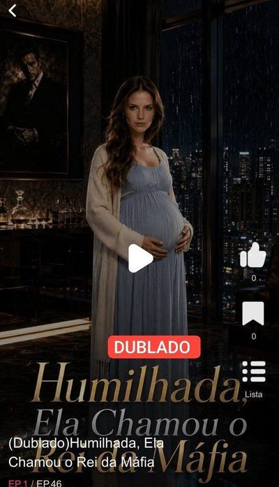 Capa da minisserie Humilhada, Ela Chamou o Rei da Máfia