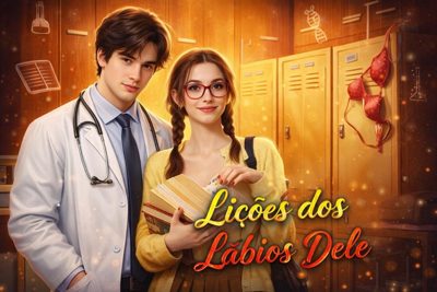 Capa da minisserie Lições dos Lábios Dele