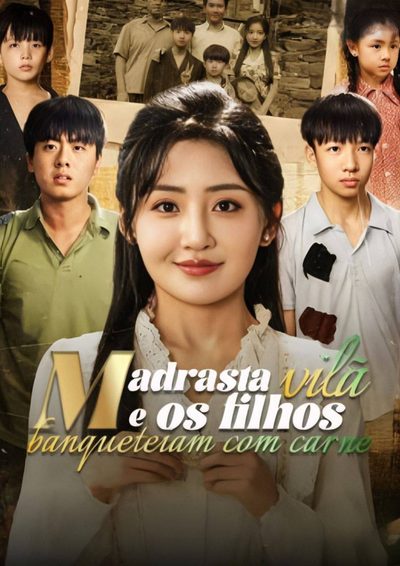 Capa da minisserie Madrasta Vilã e os Filhos Banqueteram com Carne dublado