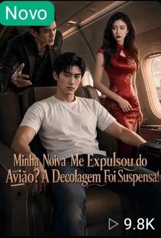 Capa da minisserie Minha Noiva Me Expulsou do Avião? a Decolagem Foi Suspensa!