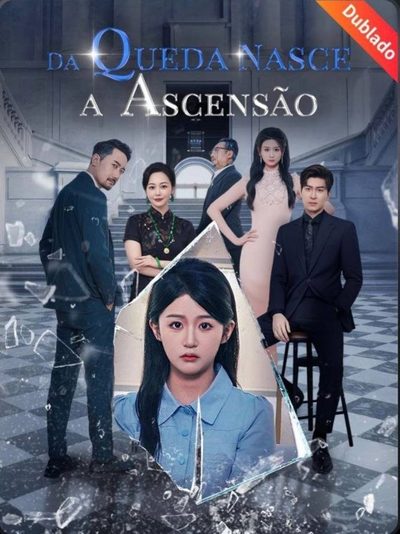 Capa da minisserie Na Queda Nasce a Ascensão dublado