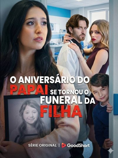 Capa da minisserie O Aniversário do Papai Se Tornou o Funeral da Filha Daddy's Birthday Became Daughter's Funeral