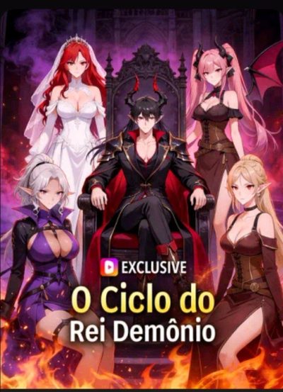 Capa da minisserie O Ciclo do Rei Demônio