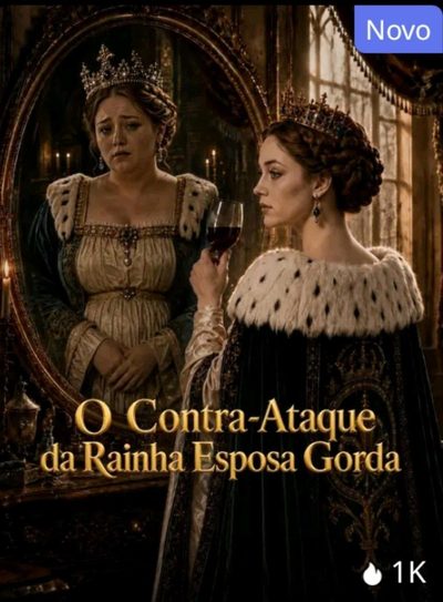 Capa da minisserie O Contra-ataque da Rainha Esposa Gorda