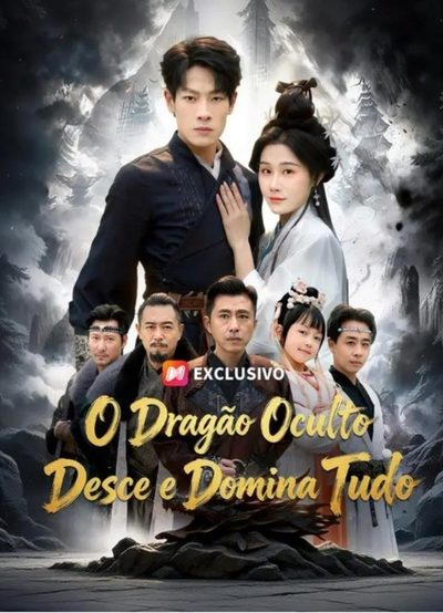 Capa da minisserie O Dragão Oculto Desce e Domina Tudo