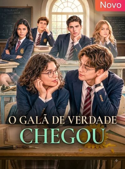 Capa da minisserie O Galã de Verdade Chegou