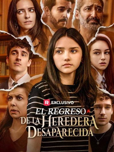 Capa da minisserie O Retorno da Herdeira Desaparecida - El Regreso de La Heredera Desaparecida