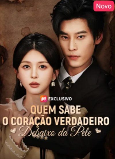 Capa da minisserie Quem Sabe o Coração Verdadeiro Debaixo da Pele