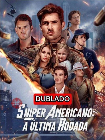 Capa da minisserie Sniper Americano a Última Rodada (dublado) dublado